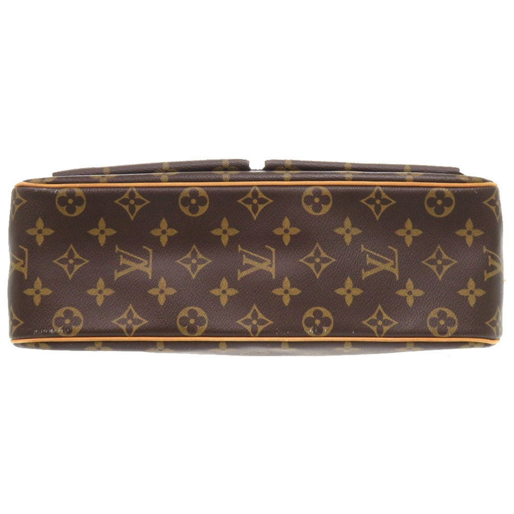 LOUIS VUITTON Shoulder Bag Monogram canvas Brown Monogram Vivasite GM Women