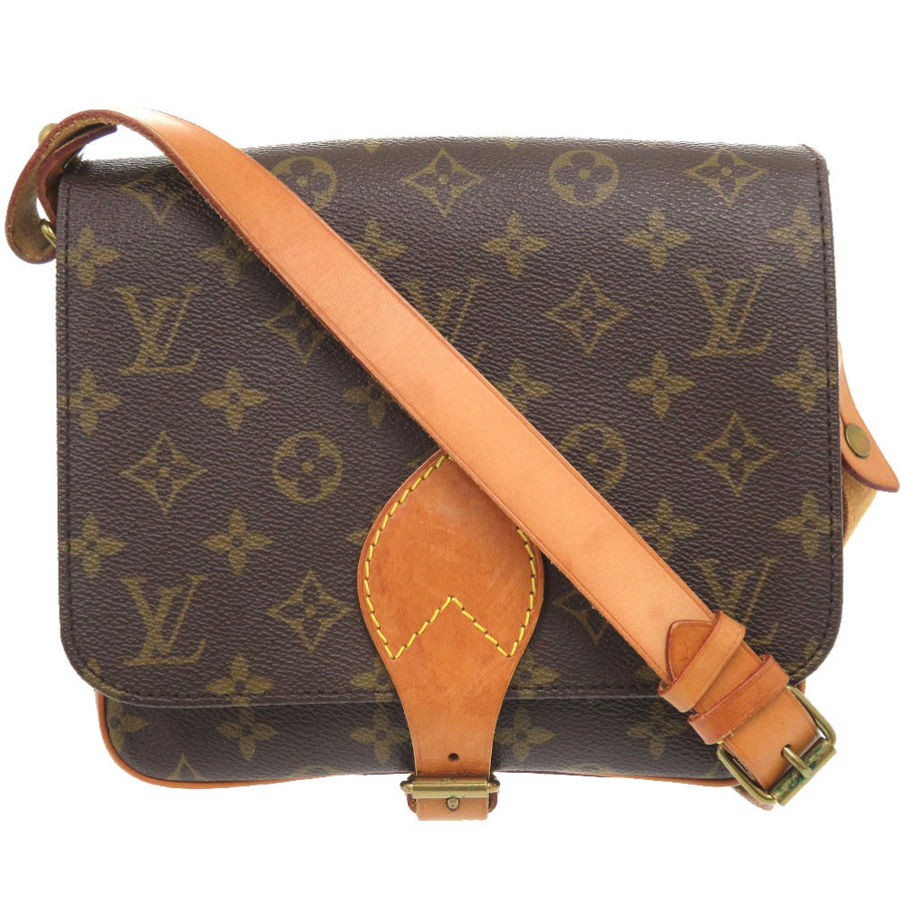 LOUIS VUITTON Shoulder Bag Monogram canvas Brown Monogram Cartouchiere 22 Women