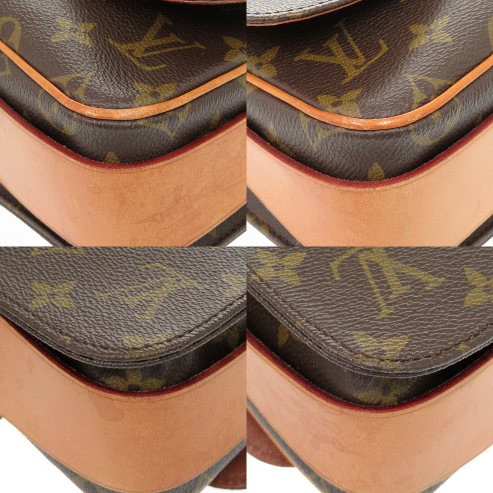 LOUIS VUITTON Shoulder Bag Monogram canvas Brown Monogram Cartouchiere 22 Women