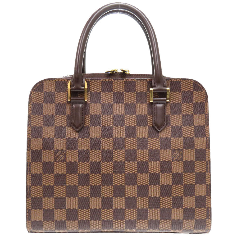 LOUIS VUITTON Handbag Damier canvas Brown Damier Triana Women