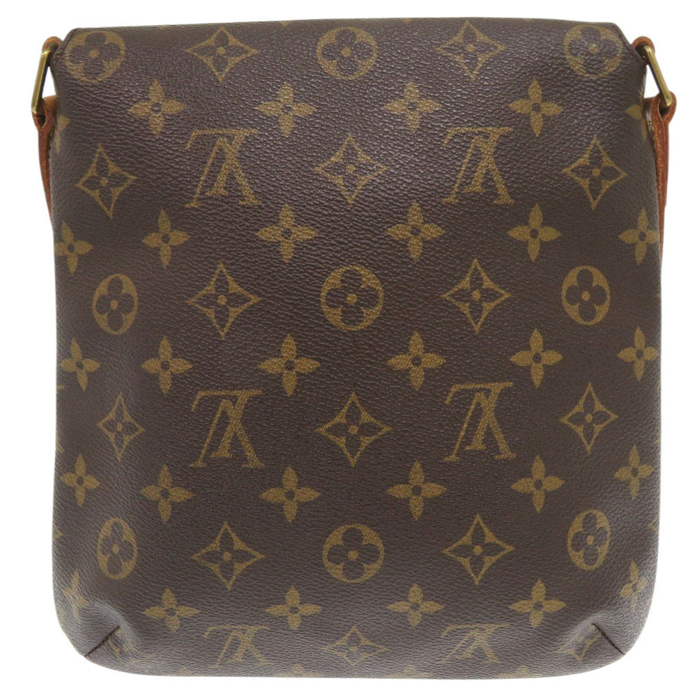 LOUIS VUITTON Shoulder Bag Monogram canvas Brown Monogram Musette Salsa short strap Women