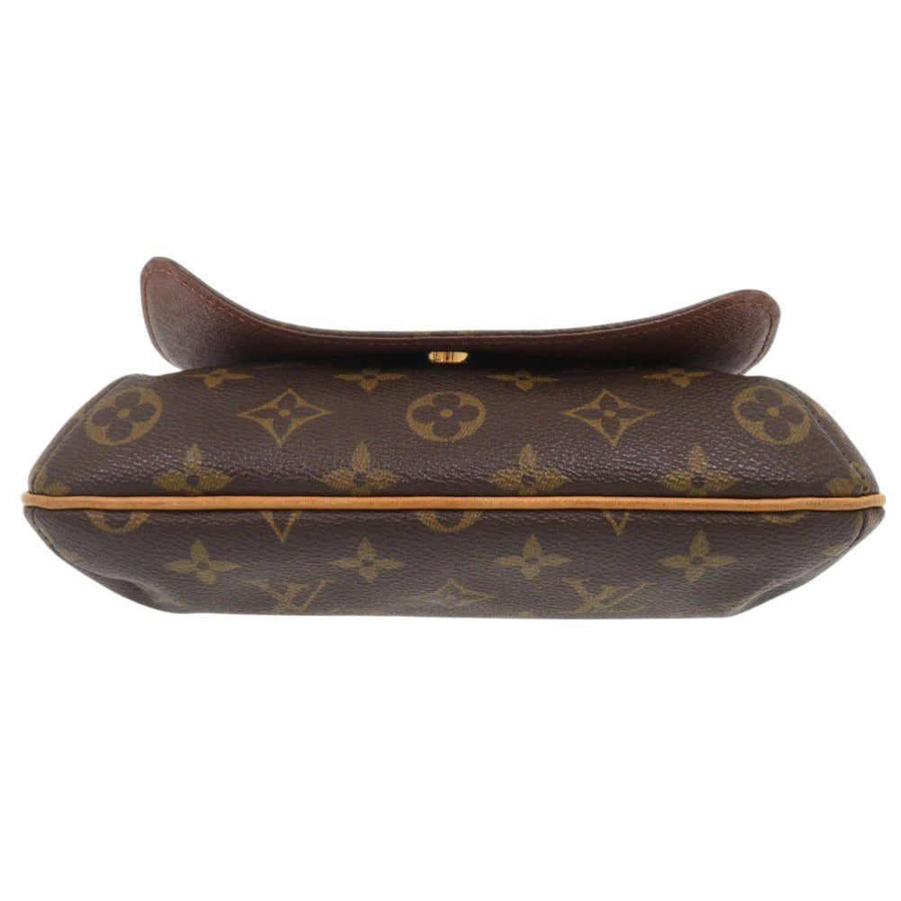 LOUIS VUITTON Shoulder Bag Monogram canvas Brown Monogram Musette Salsa short strap Women