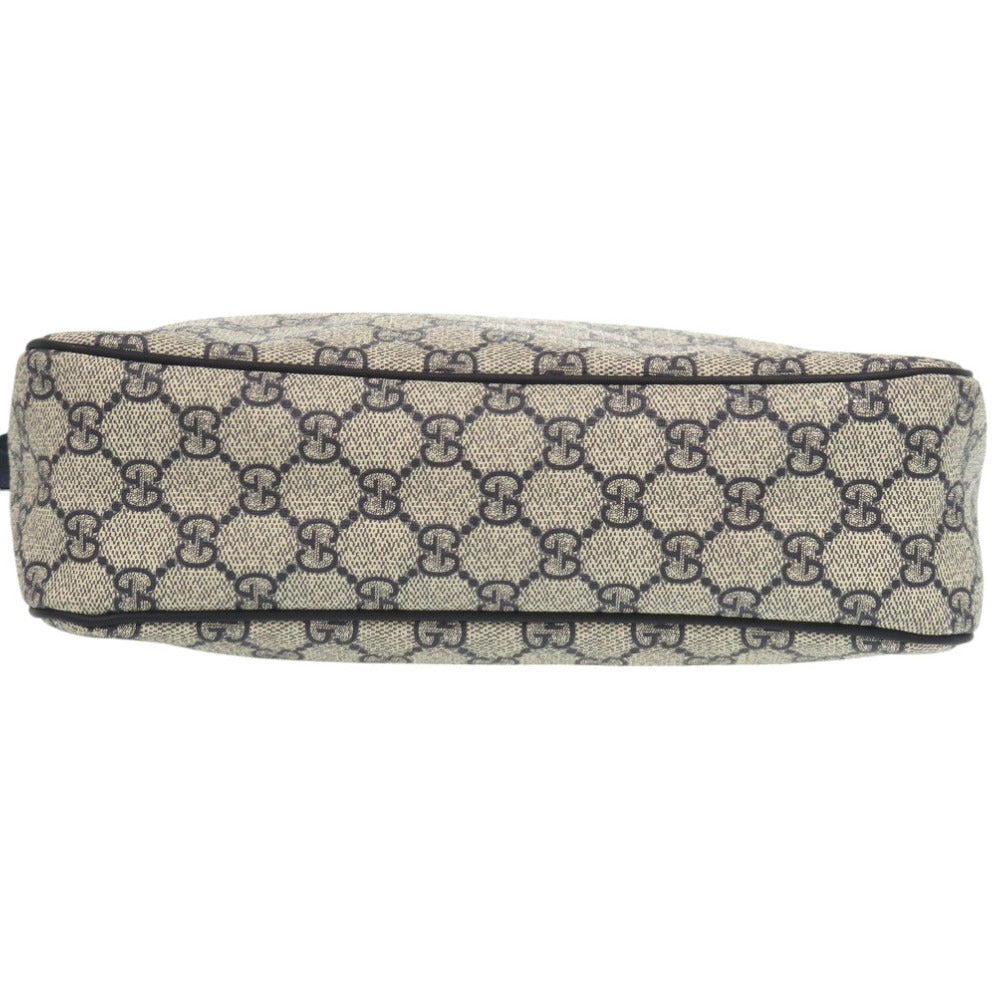 GUCCI Shoulder Bag 201448 GG Supreme Canvas Navy unisex(Unisex)