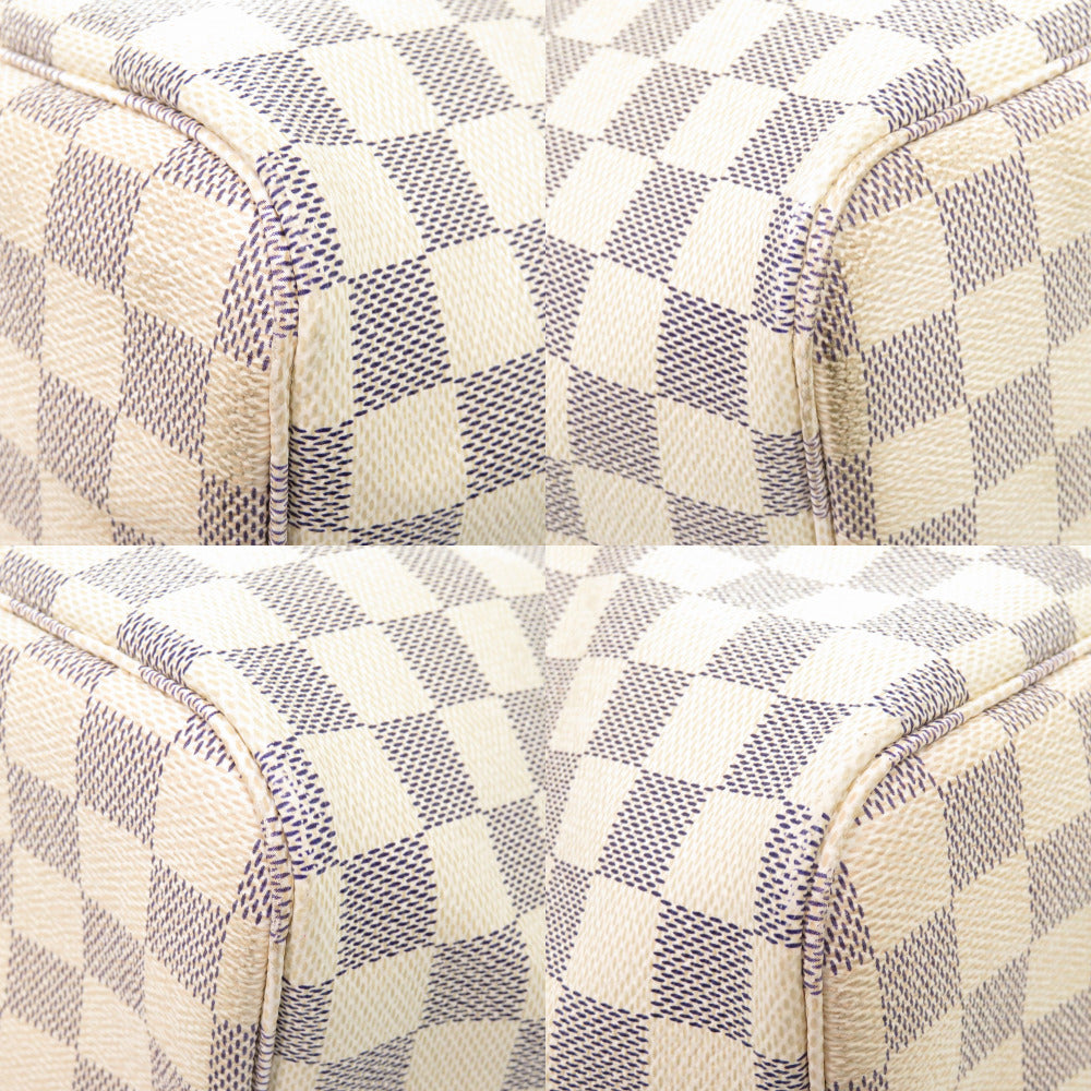 LOUIS VUITTON Tote Bag Damier Azur Canvas white Damier Azur Neverfull GM Women