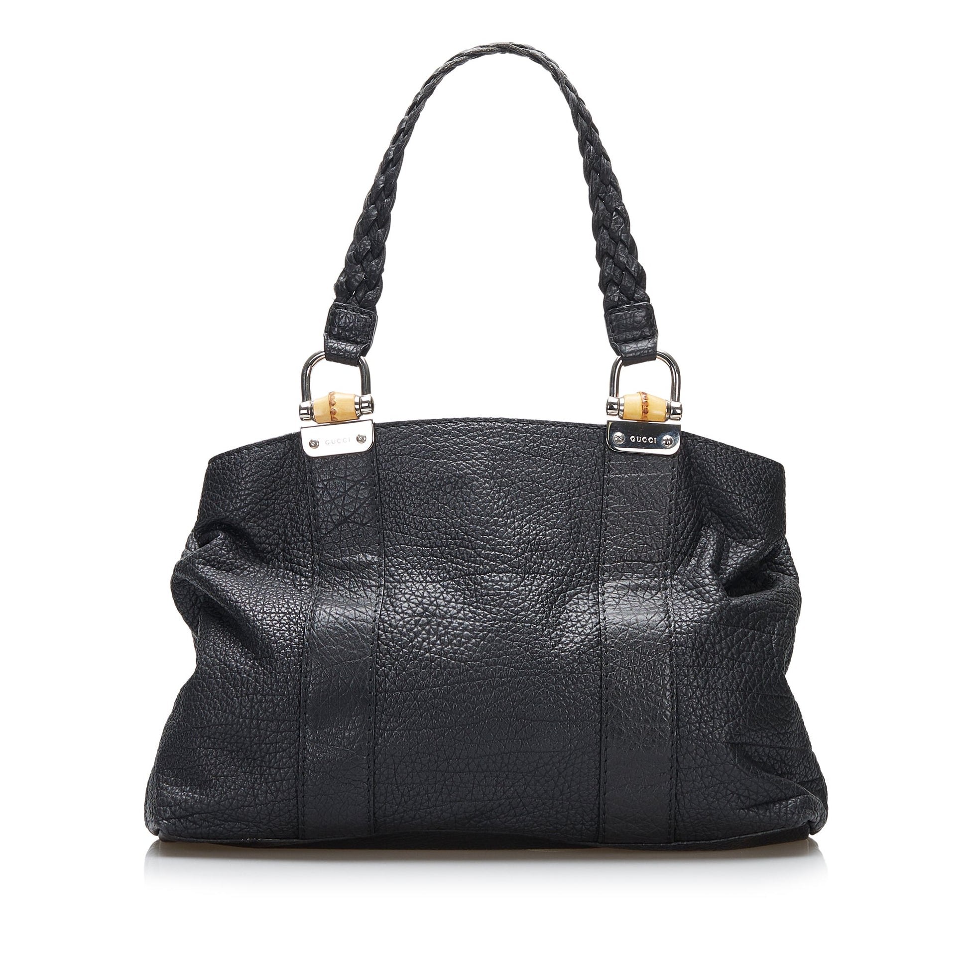 Gucci Bamboo Leather Tote Style 25