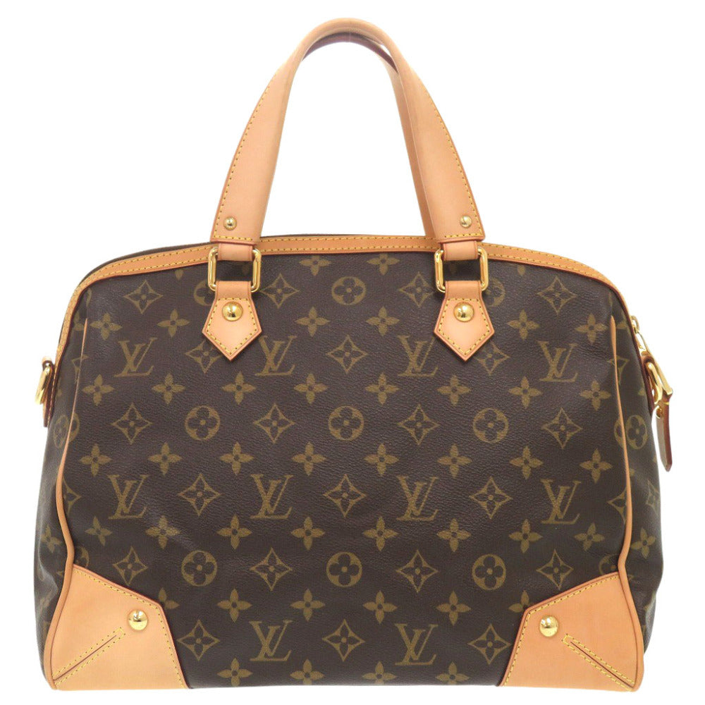 LOUIS VUITTON Handbag Monogram canvas Brown Monogram Retiro PM Women