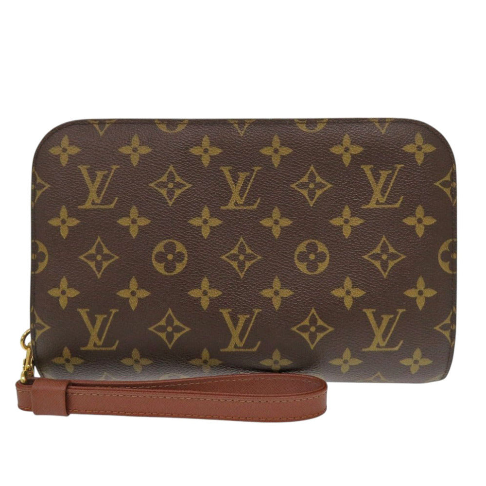 LOUIS VUITTON business bag Monogram canvas Brown Orsay unisex(Unisex)