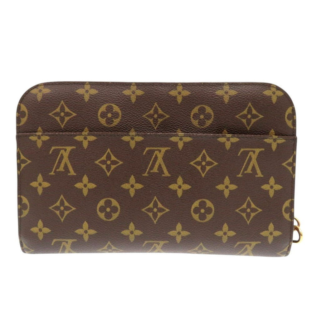 LOUIS VUITTON business bag Monogram canvas Brown Orsay unisex(Unisex)