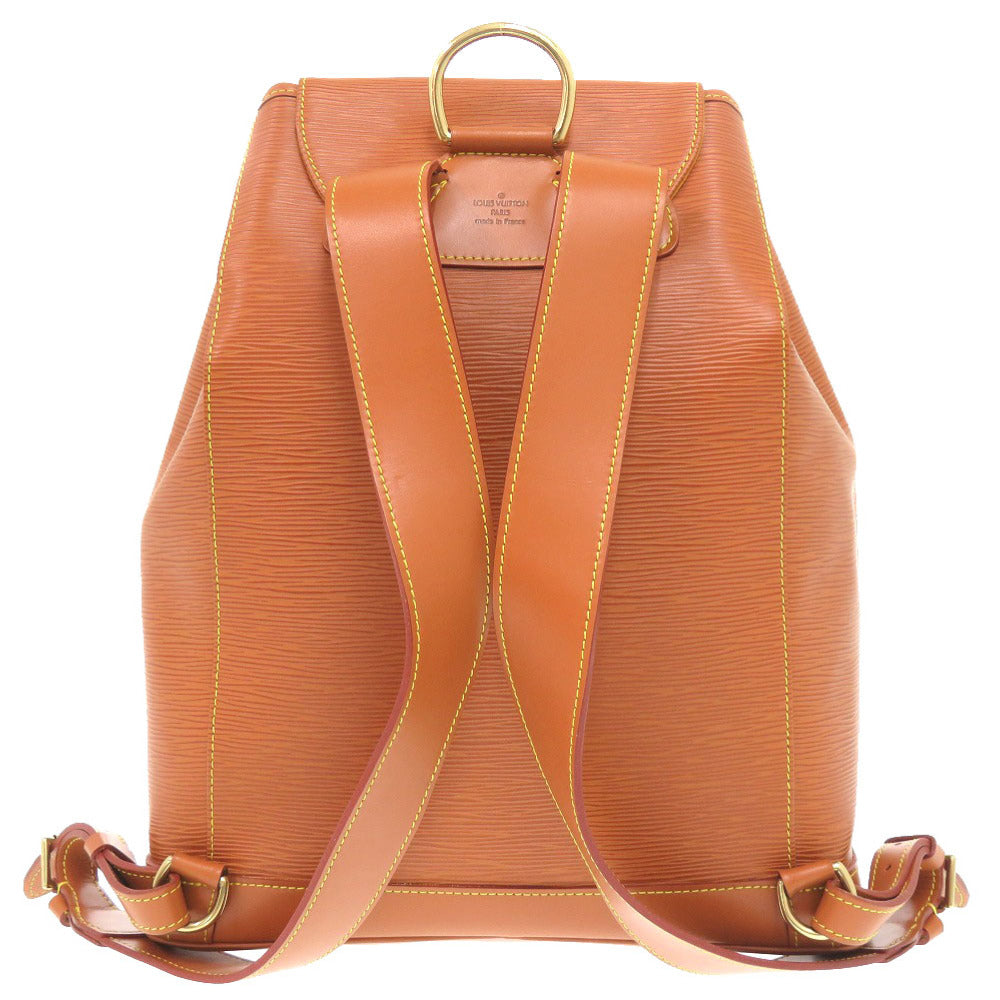 LOUIS VUITTON Backpack No model number Epi Leather Brown Epi MontsourisGM Women(Unisex)