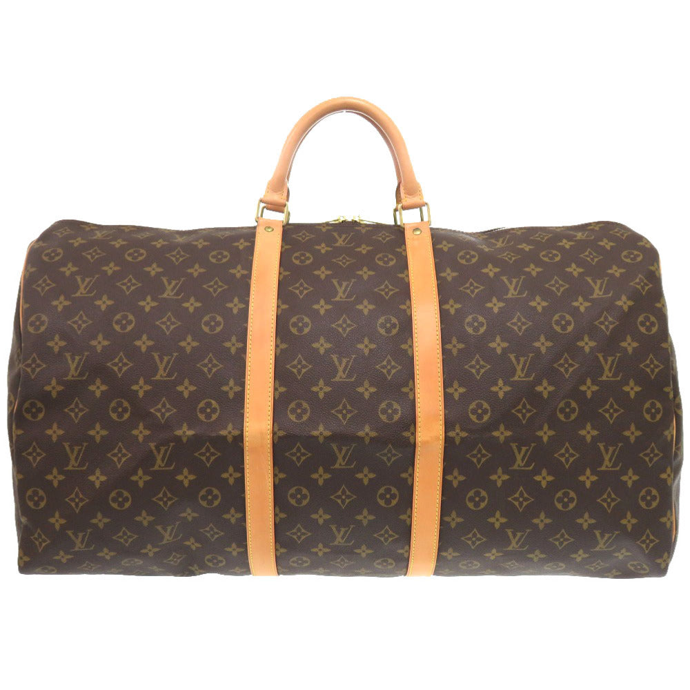 LOUIS VUITTON Boston Duffel bag Monogram canvas Brown Monogram Keepall 60