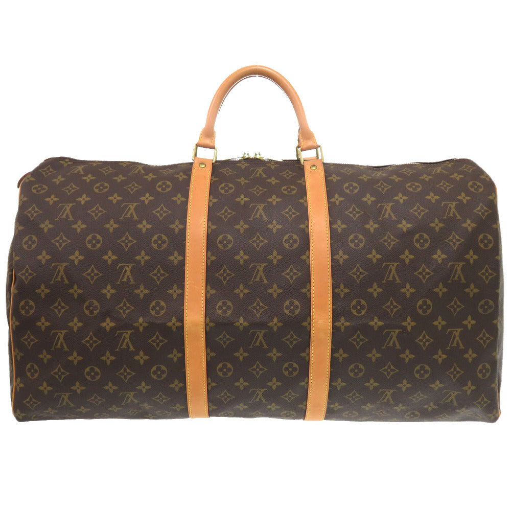 LOUIS VUITTON Boston Duffel bag Monogram canvas Brown Monogram Keepall 60