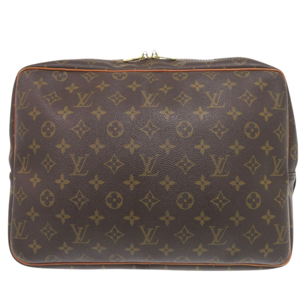 LOUIS VUITTON Shoulder Bag Monogram canvas Brown Monogram Reporter GM