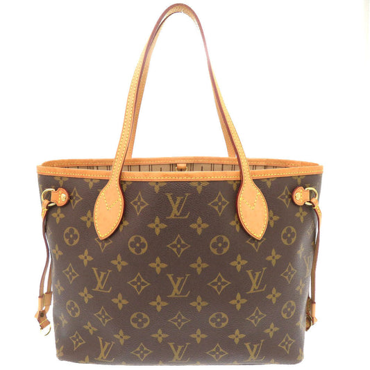 LOUIS VUITTON Tote Bag Monogram canvas beige Monogram Never full PM