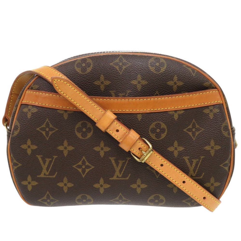 LOUIS VUITTON Shoulder Bag Monogram canvas Brown Monogram Blois Women