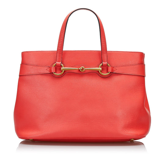 Gucci Orange Leather Shoulder Bag