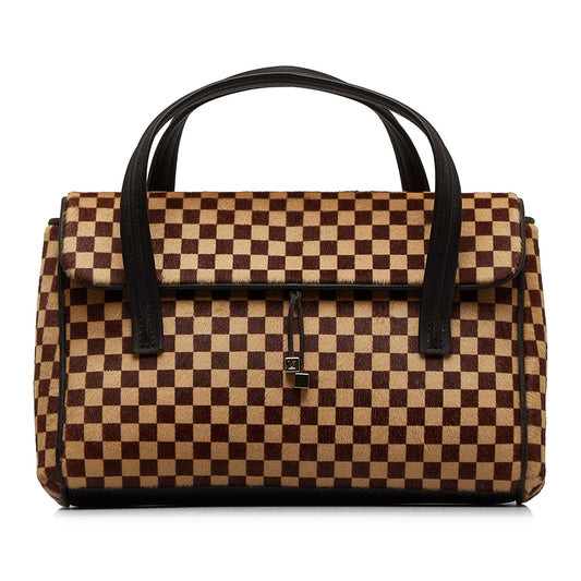 LOUIS VUITTON Damier Sauvage Lionne Handbag