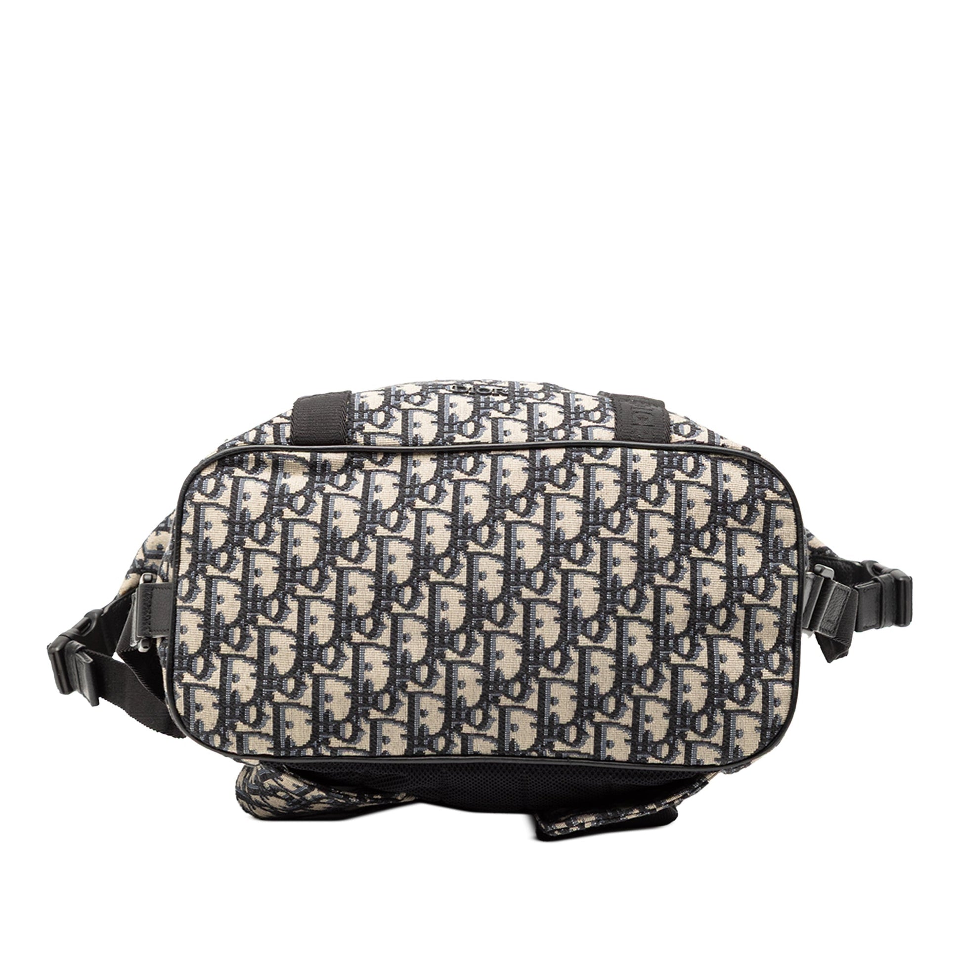 Blue Dior Oblique Canvas Safari Backpack