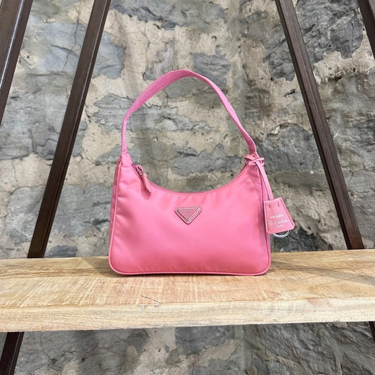Prada Pink Tessuto Re-Edition Mini Bag