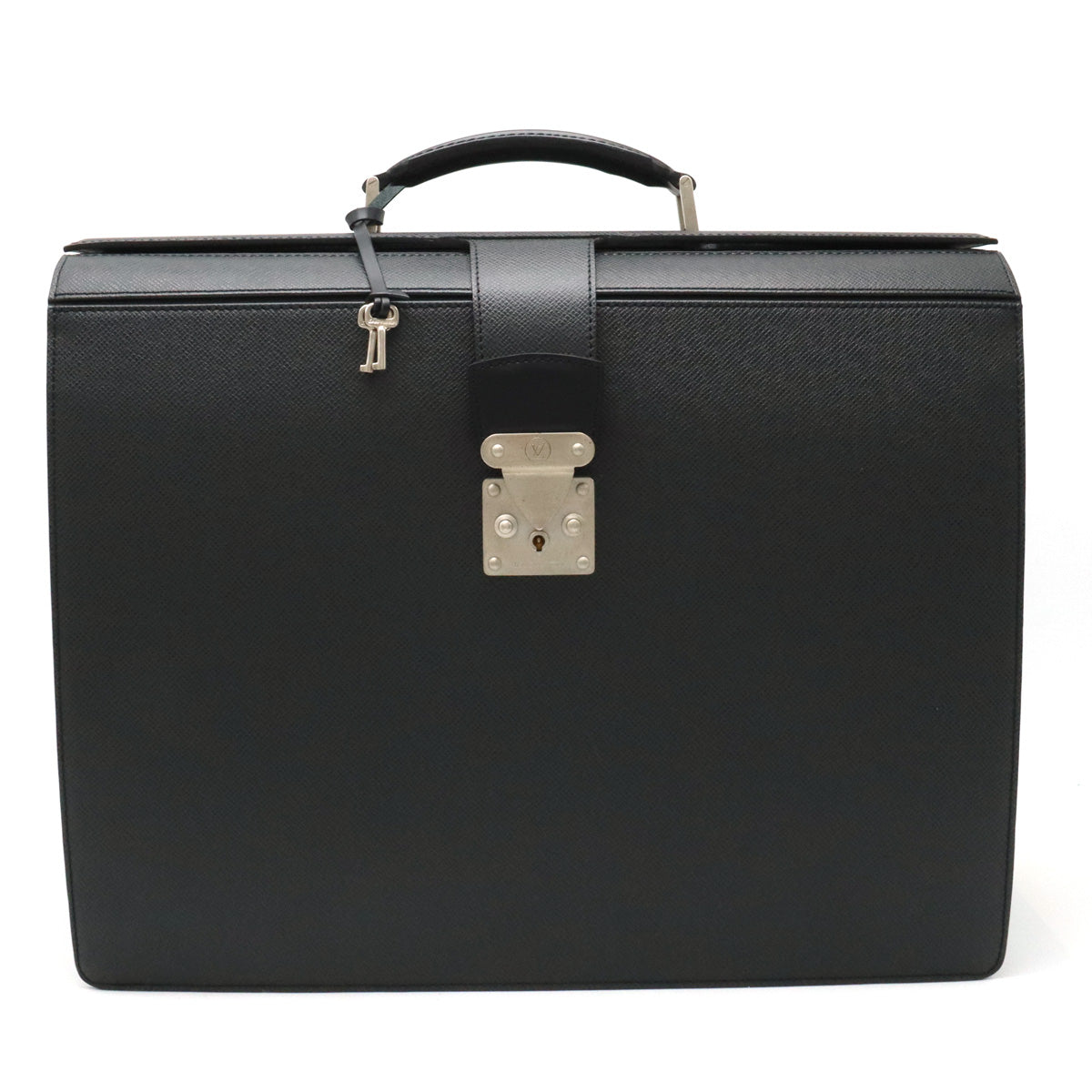 LOUIS VUITTON Louis Vuitton Tiger Ural Paper Bag Business Bag Briefcase Leather Wars Black M30022