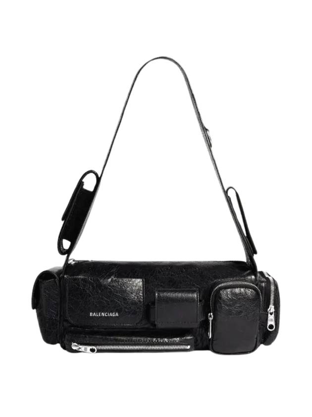 Luxury Balenciaga Trending 2026 Superbusy XS Sling Shoulder Bag Black