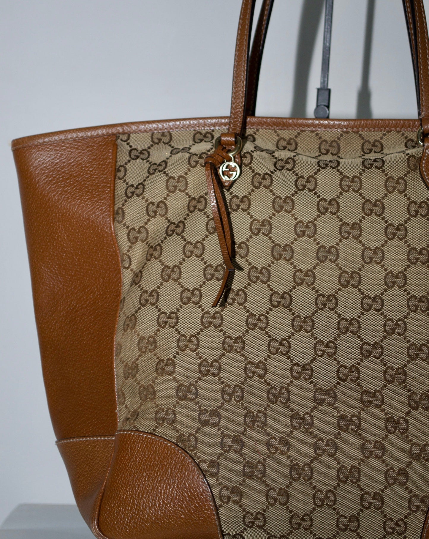 Gucci Lou Monogram Canvas Tote