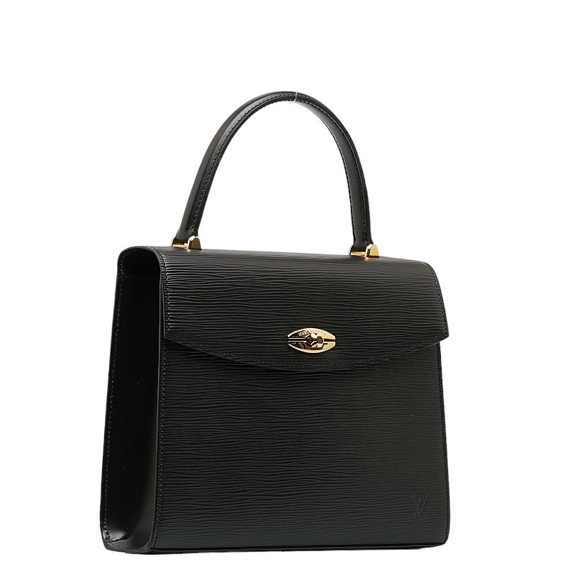 Louis Vuitton Epic Marseille Handbag M52372 Noir Black Leather Louis Vuitton