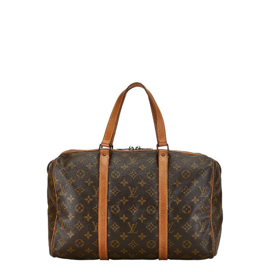 Louis Vuitton Monogram Sacksuple 35 Boston Bag M41626 Brown PVC Leather Louis Vuitton