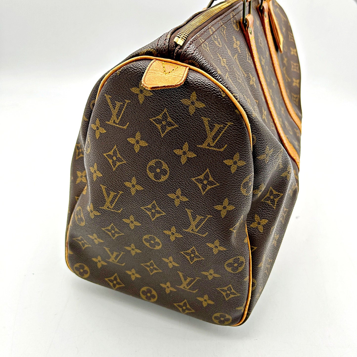 Louis Vuitton | Bags | Louis Vuitton Lv Boston Bag Keepall 5 Browns Monogram AF753