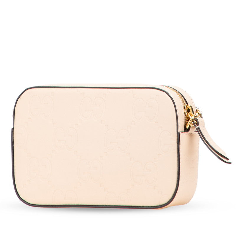 Gucci GG Super Mini Leather Shoulder Bag