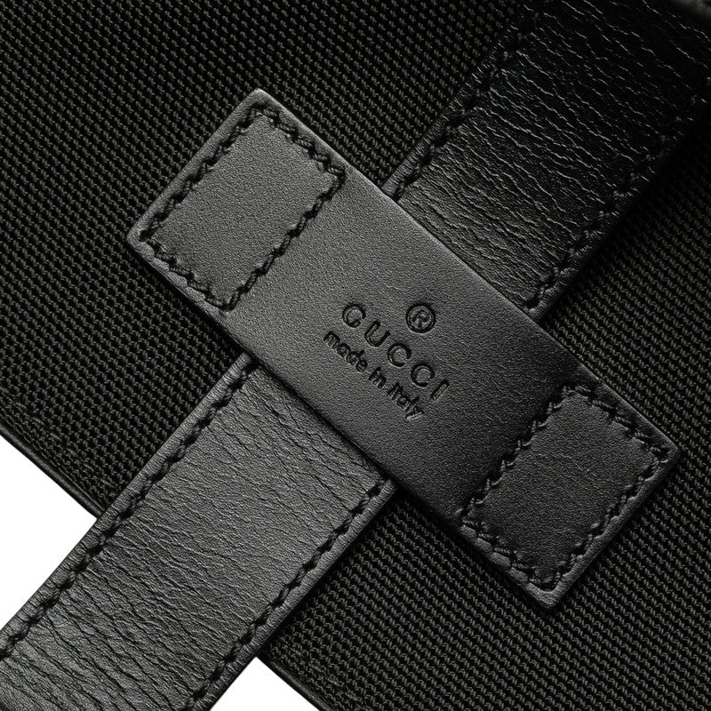Gucci Sheline Line Nylon Leather Backpack