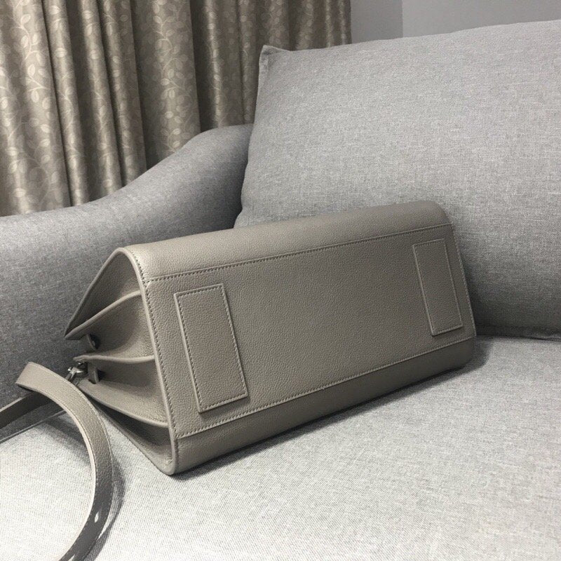 Yves Saint Laurent Sac De Jour Small Stone Grey Luxury Handbag