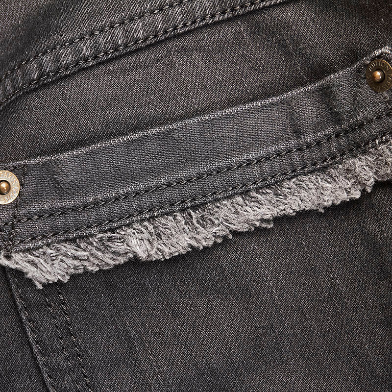 Louis vuitton Denim Pants Cotton/Polyurethane Black