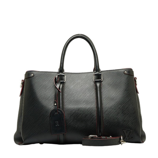 Louis Vuitton Epic Suffron NV MM Handbag Shoulder Bag 2WAY M55610 Noir Black Red Leather Louis Vuitton
