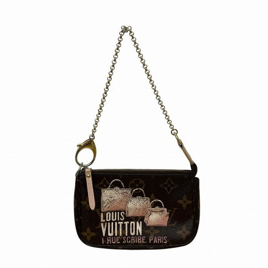 Louis Vuitton yellow Monogram Handbag Pochette Pouch