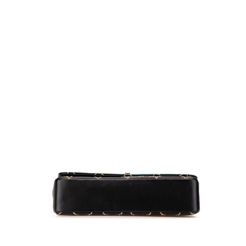 Chanel Coco Wild Stitch Lambskin Shoulder Bag