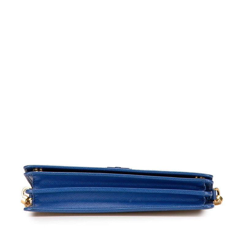 Prada 1BP012 Saffiano Leather Shoulder Bag