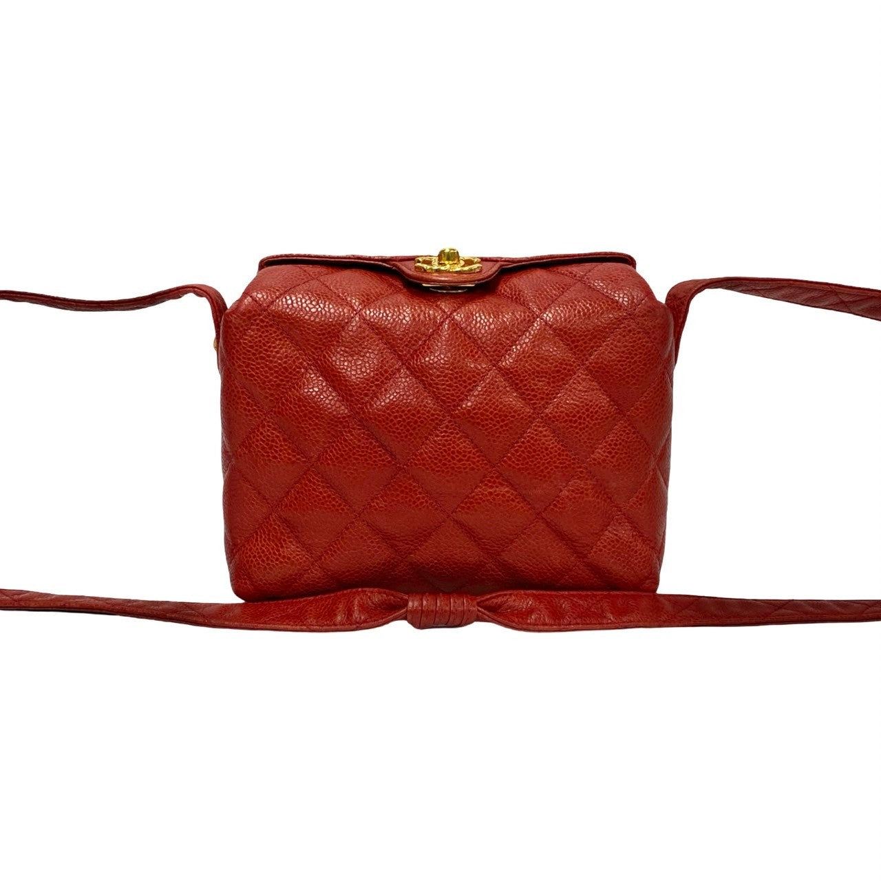 Chanel MatelassÃ© Caviar Leather Shoulder Bag