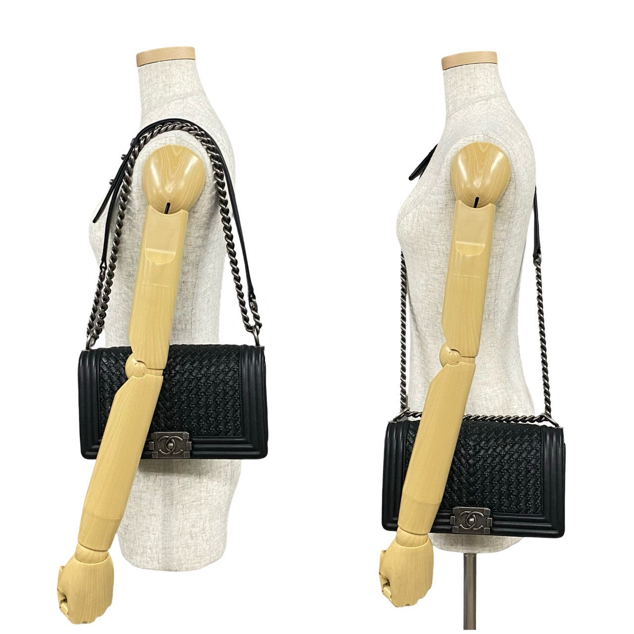 Chanel Boy Chanel Lambskin Shoulder Bag