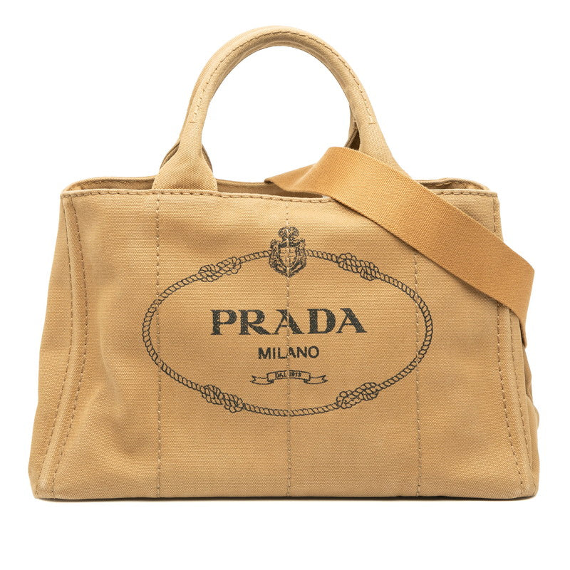 Prada Canapa Cord 2way Tote Bag