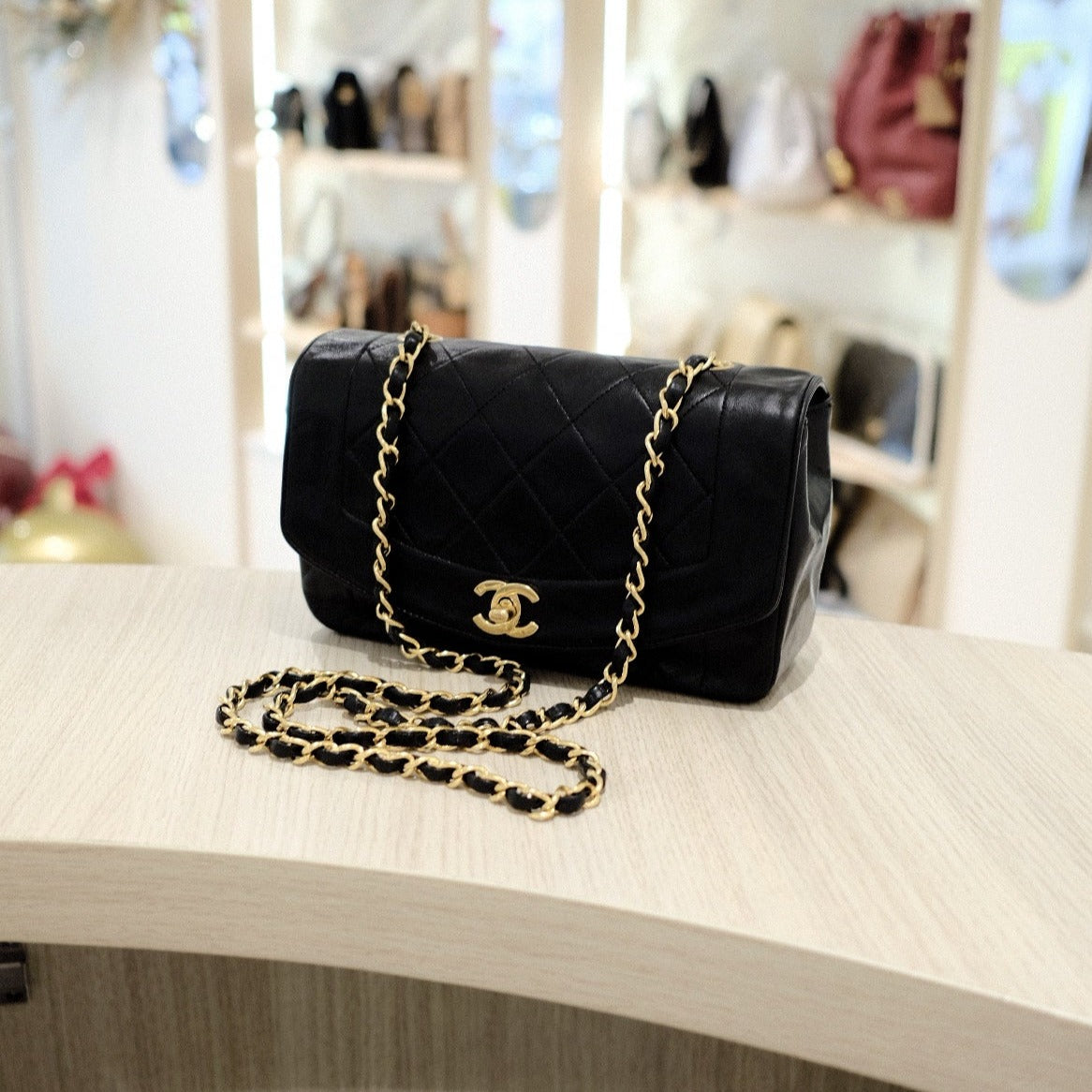 Chanel Diana Handbag Bag - Lynora Bags