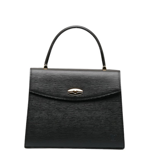 Louis Vuitton Epic Marseille Handbag M52372 Noir Black Leather Louis Vuitton