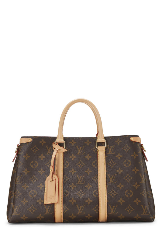 Louis Vuitton, Monogram Canvas Soufflot MM NM, Brown
