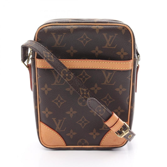 Louis Vuitton Coated Canvas Monogram Pvc Leather Shoulder Bag