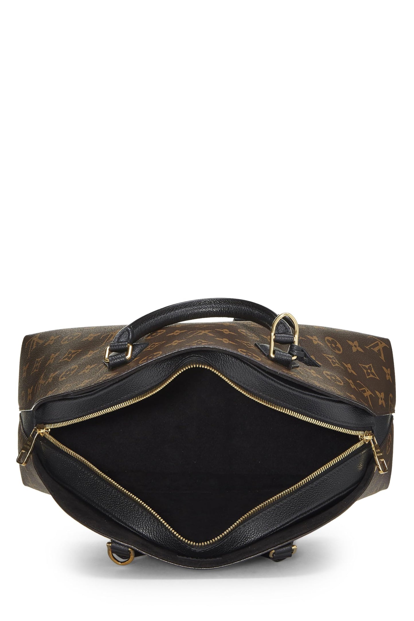 Louis Vuitton, Black Monogram Canvas Alma BNB, Black