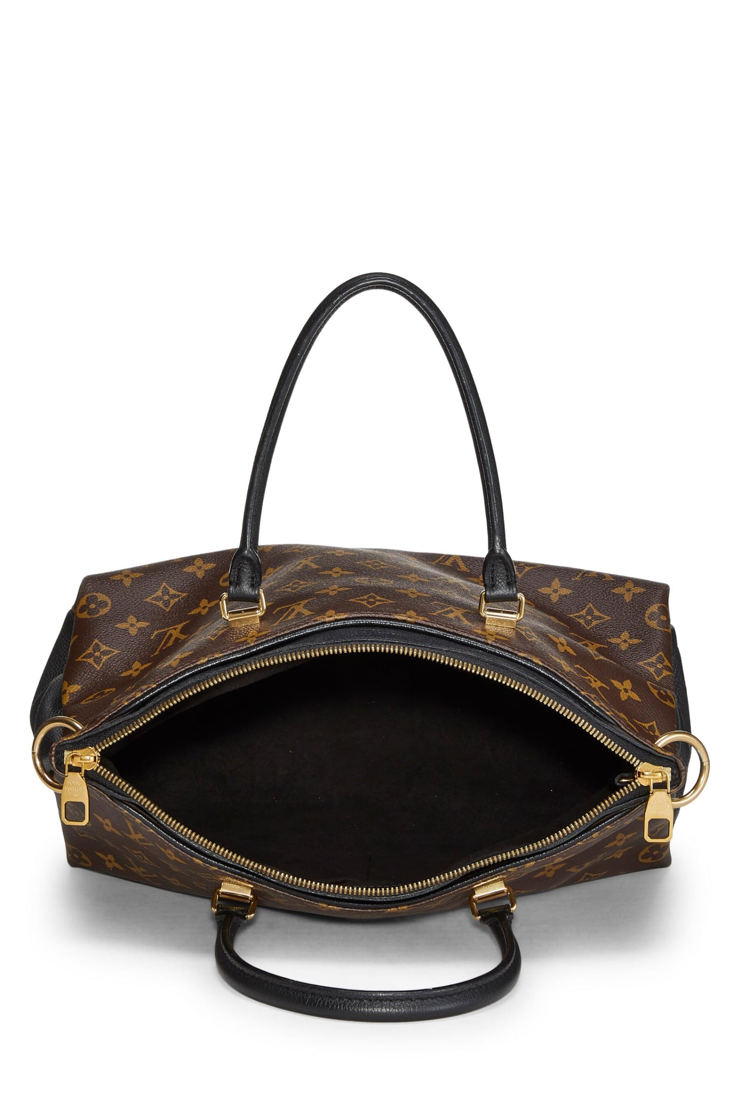 Louis Vuitton, Black Monogram Canvas Pallas NM, Black