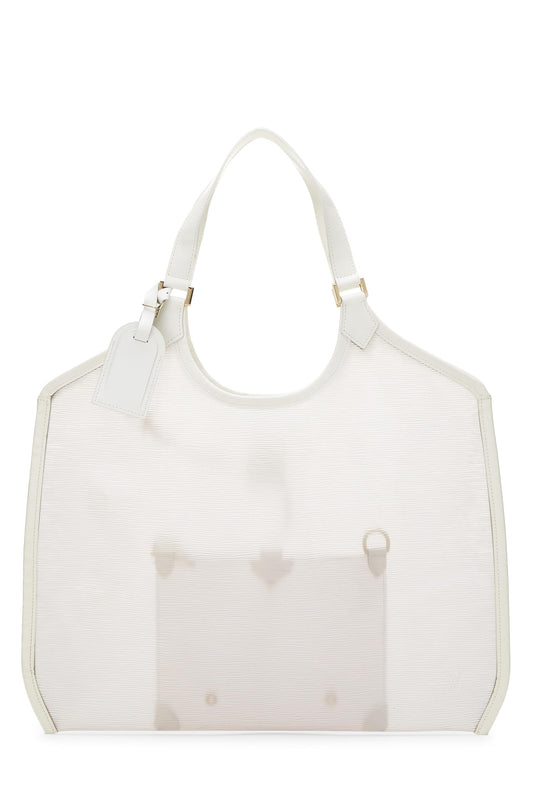 Louis Vuitton, White Epi Vinyl Lagoon Bay GM, White