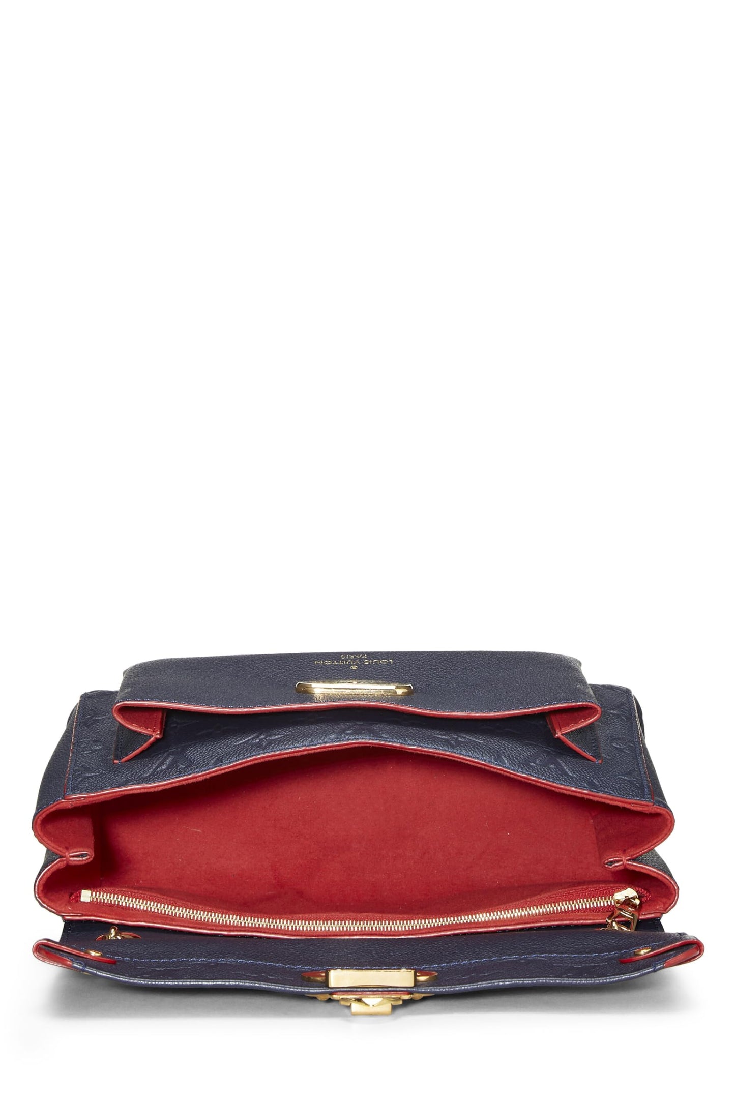 Louis Vuitton, Blue Infini Monogram Empreinte Vavin PM NM, Blue