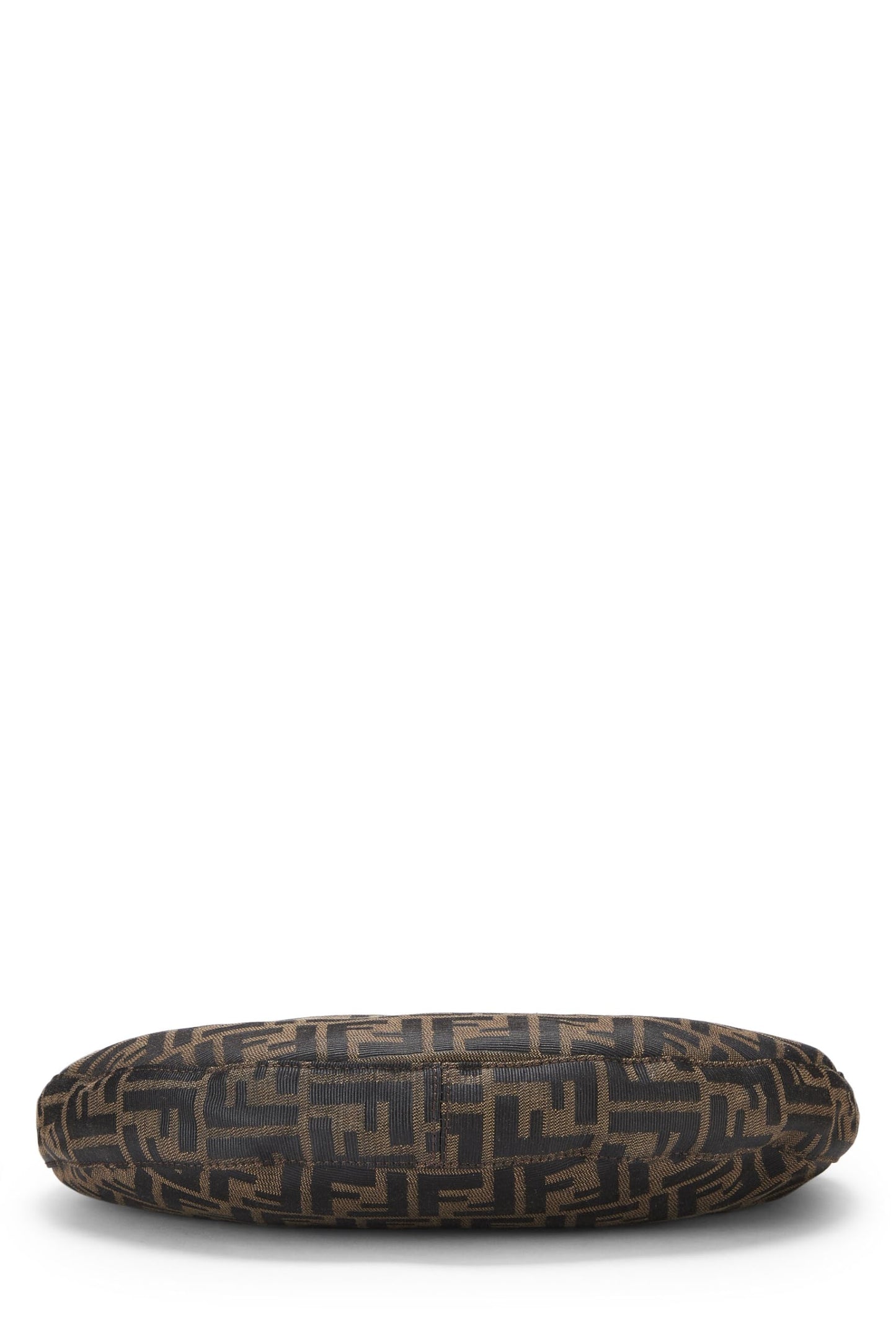 Fendi, Brown Zucca Canvas Shoulder Bag, Brown