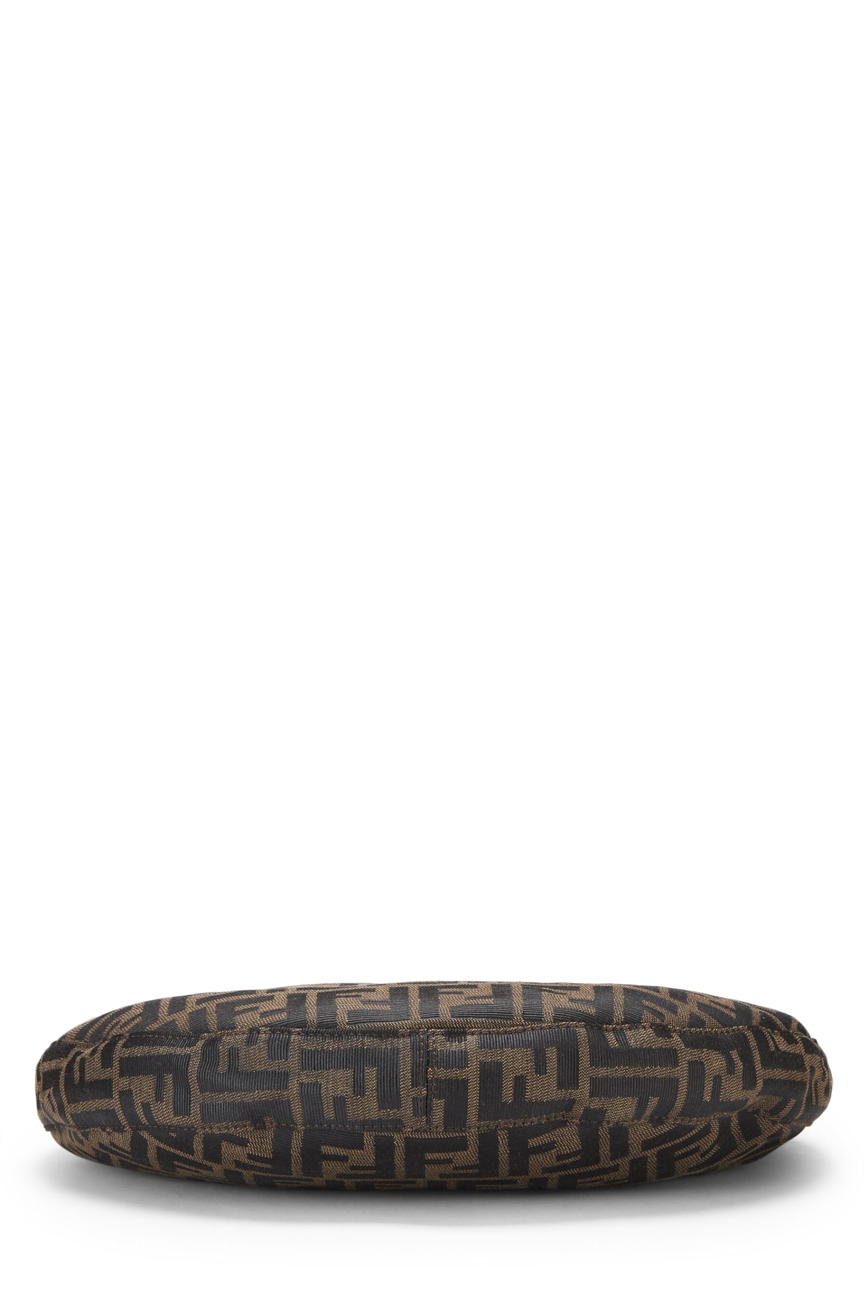 Fendi, Brown Zucca Canvas Shoulder Bag, Brown