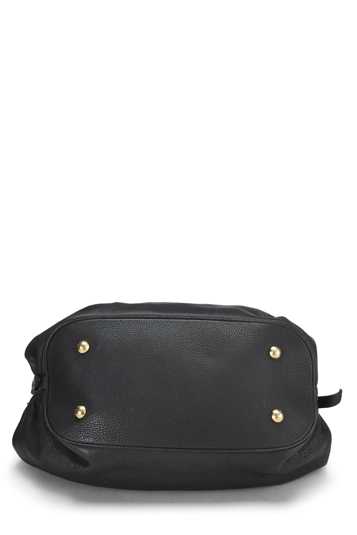 Louis Vuitton, Black Monogram Mahina Large, Black